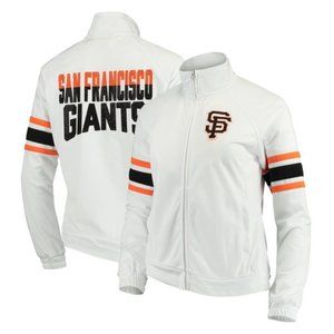 New MLB San Francisco Giants G-III Women's Full-Zip Track Jacket Size M S177